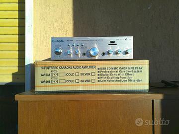 amplificatore ad alta  potenza  400 watt x 2