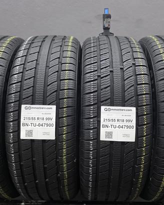 4 Pneumatici 215/55 R18 Hifly Allseason