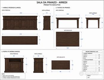 Salotto in stile arte povera