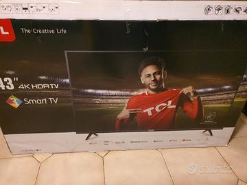 TV TCL 4K HDR SMART