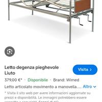 letto degenza 