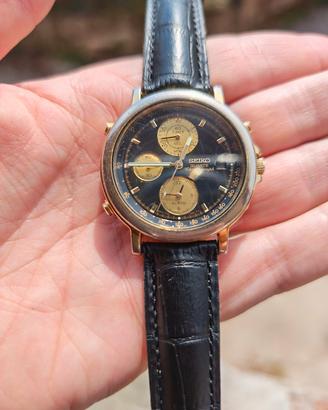 Orologio Seiko Cronograph Alarm 7T42-7A2A vintage