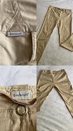 pantalone beige Moncler