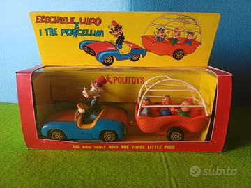 Auto Ezechiele e i Tre Porcellini Politoys