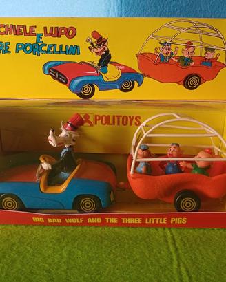 Auto Ezechiele e i Tre Porcellini Politoys