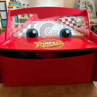 Letto Saetta Cars Disney con luci