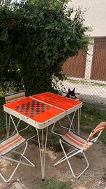 Tavolo da picnic vintage anni ’70/’80