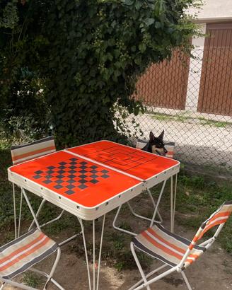 Tavolo da picnic vintage anni ’70/’80