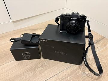 Fujifilm xt20 + fujinon xf27 27mm