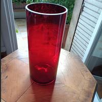 Coppia di vasi rossi