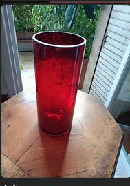 Coppia di vasi rossi