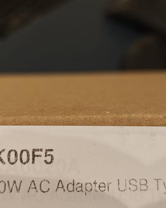 alimentatore ORIGINAL dell pc usb c 130w NUOVO