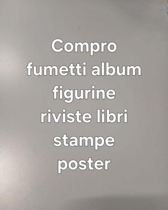 Ritiro Fumetti Album calciatori riviste libri
