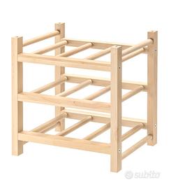 PORTA BOTTIGLIE LEGNO IKEA