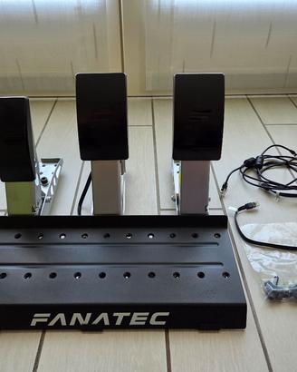 Pedaliera Fanatec CSL + Kit Load Cell + Mod 3Drap