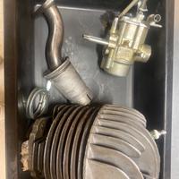 Cilindro; carburatore; collettore vespa 50N