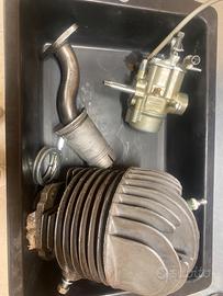 Cilindro; carburatore; collettore vespa 50N