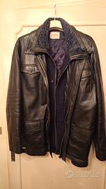 giaccone uomo in pelle taglia 54