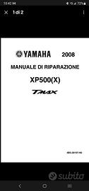 manuale officina, tagliando Tmax  500, 530, 560