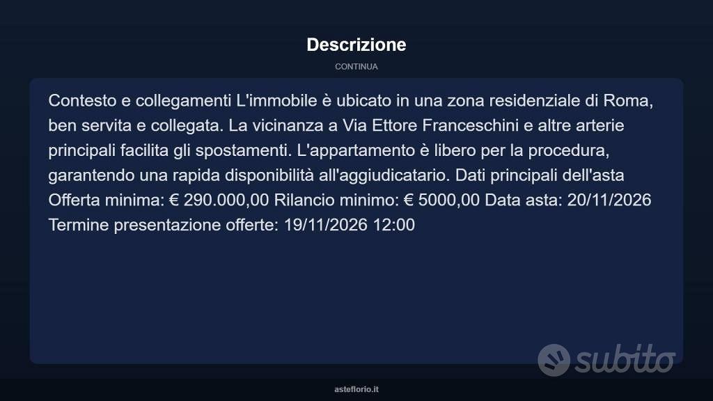 Appartamento – Roma, Tor Cervara - Vista 5