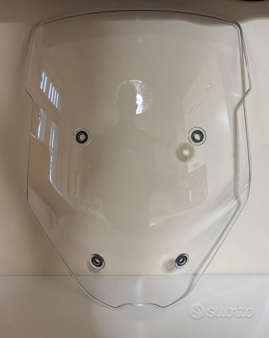 Parabrezza Anteriore In Alluminio Per BMW R NineT, R NineT Pure, Racer, Scrambler, Urban G/S. Deflettore Antivento Argento. - 4
