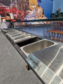 Frigo per ingredienti pizza – Banco refrigerato