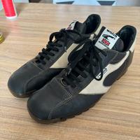 Scarpe da ginnastica pelle Walsh bianche e nere 40