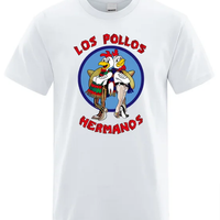 Los Pollos Hermanos Tshirt divertente uomo NUOVA
