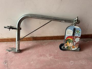 Carrucola autofrenante + mesola a bandiera