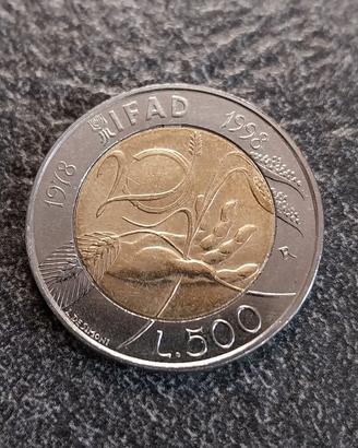 500 Lire 1998 IFAD Italia