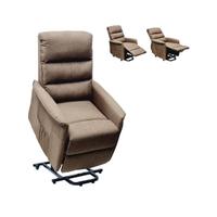 Poltrona relax 1 motore alza persona in tessuto