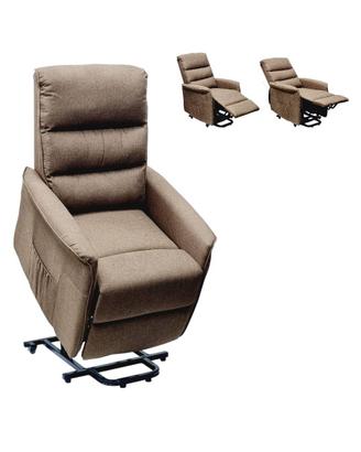 Poltrona relax 1 motore alza persona in tessuto