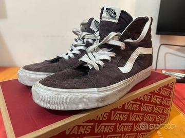 Vans SK8-Hi Pig Suede Wine Tasting n.43