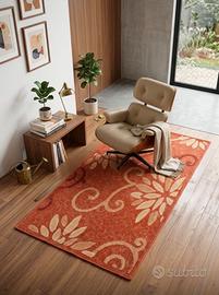 Tappeto salotto spesso etnico grande