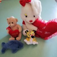 peluche morbido delfino leone orsetto orsacchiotto