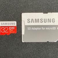 Samsung Micro SD 32GB + Adattatore