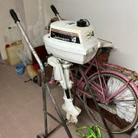 Motore 4 cv due tempi marciante
