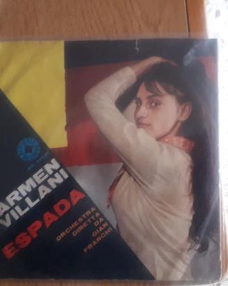 VINILE 45 GIRI, CARMEN VILLANI, ESPADA