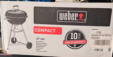 Barbecue a carbonella Weber Compact Kettle  47 cmo