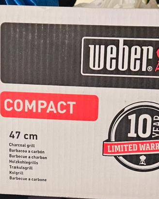 Barbecue a carbonella Weber Compact Kettle  47 cmo