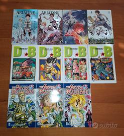 Lotto di 11 manga Star Comics