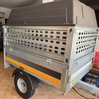 Rimorchio carrello cresci B3 sponde alte