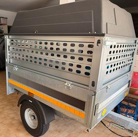 Rimorchio carrello cresci B3 sponde alte