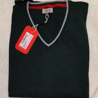 SLAM Maglia uomo scollo a V cotone e cashmere