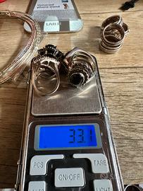 Anelli donna argento 925 con timbro