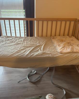 Lettino Sniglar Ikea + materasso Pluttig