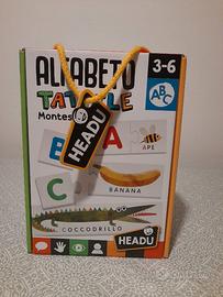 Alfabeto tattile Montessori