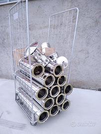 Tubi e accessori canna fumaria inox coibentata 