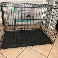 Gabbia XL in ferro per cani/gatti