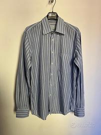 Boggi camicia a righe blu uomo taglia 39 (M)